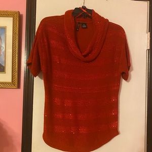 Red Sparkly Sweater